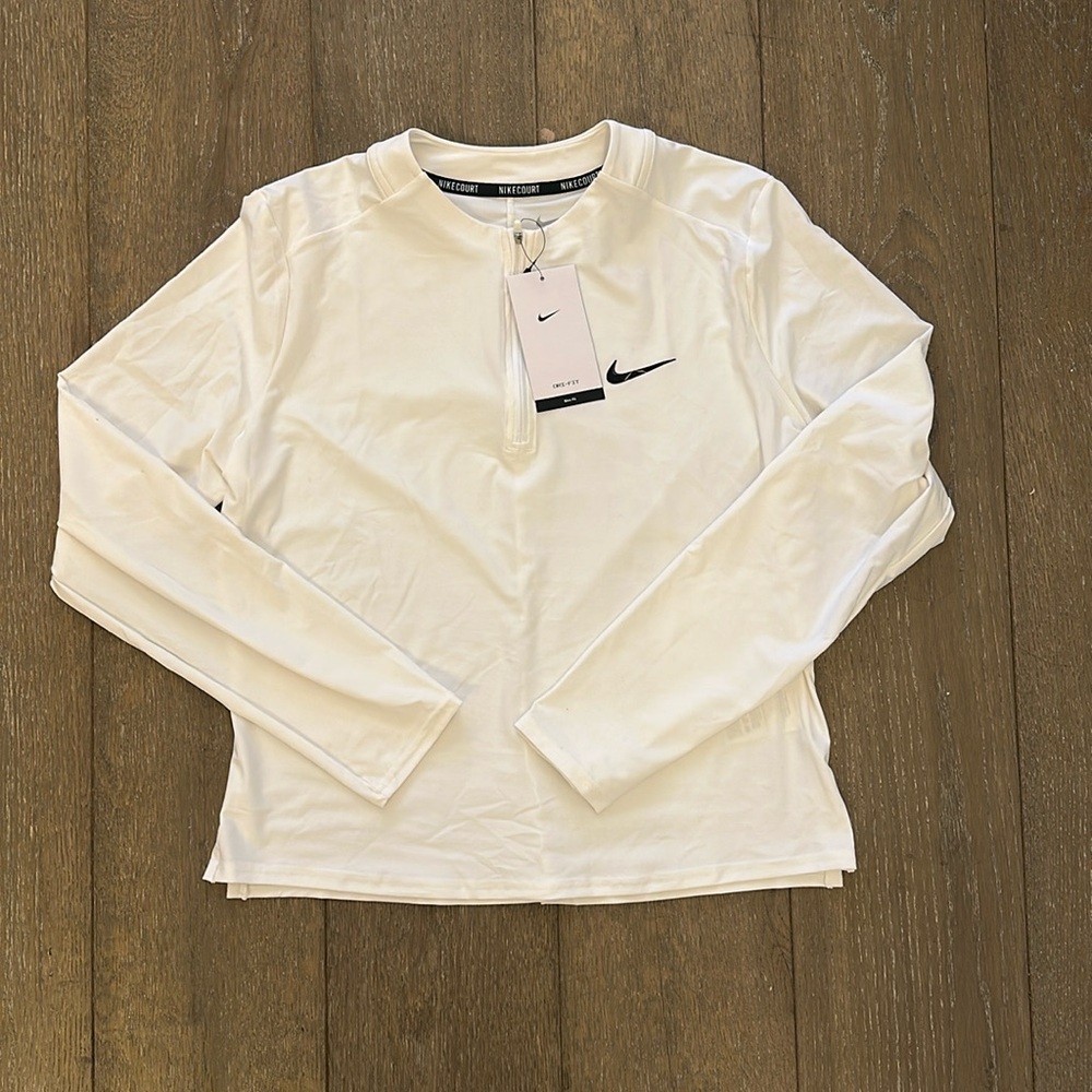 Nike Dri-Fit Half Zip UV Tennis Top